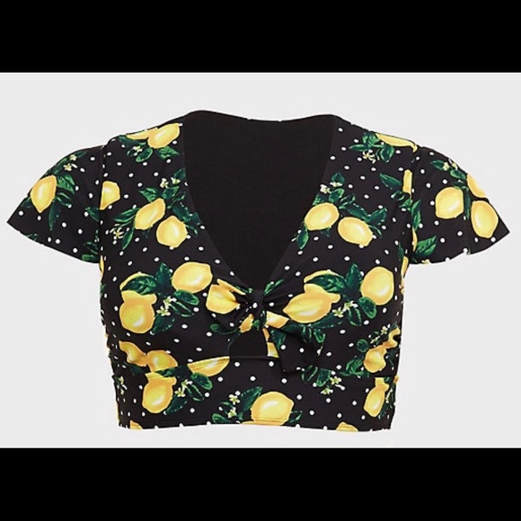 torrid lemon bathing suit